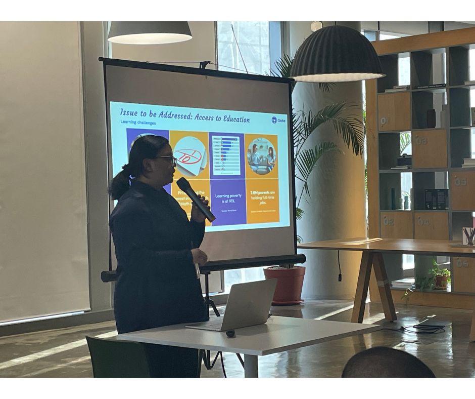 Abelyn "Apple" F. Evangelista, Head, Sustainability and Social Responsibility at Globe Telecom.